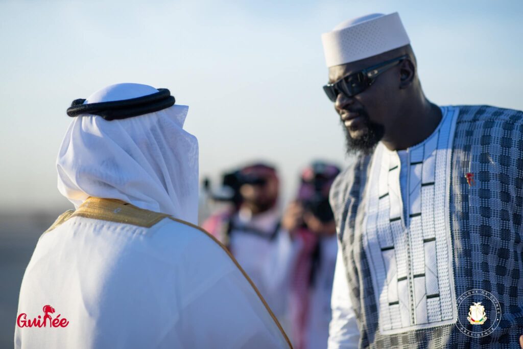 Colonel Mamadi Doumbouya est en Arabie Saoudite