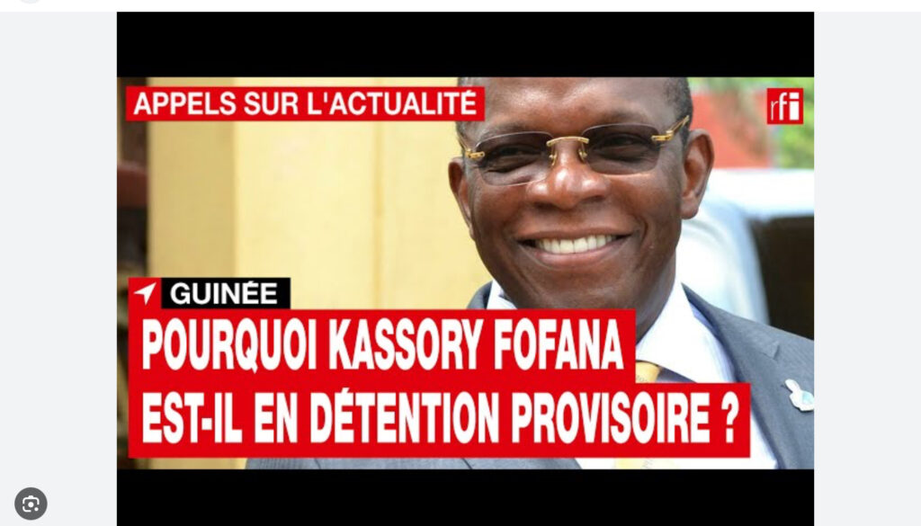 Conakry : Des partisans de Dr Ibrahima Kassory Fofana comptent investir les rues si…