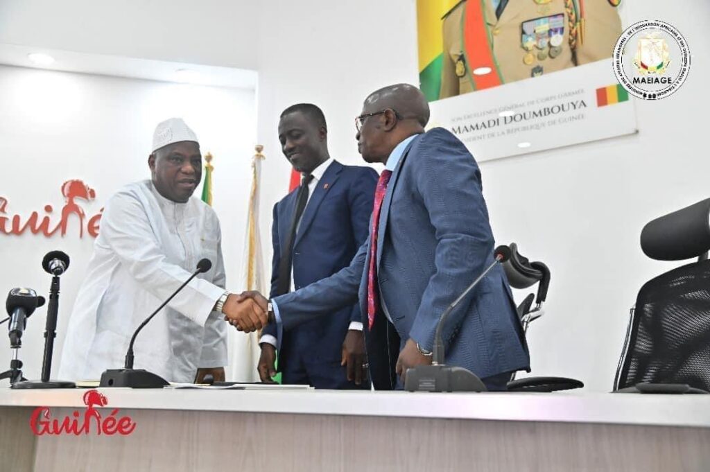 Le ministre Morissanda Kouyaté est installé dans ses fonctions lundi