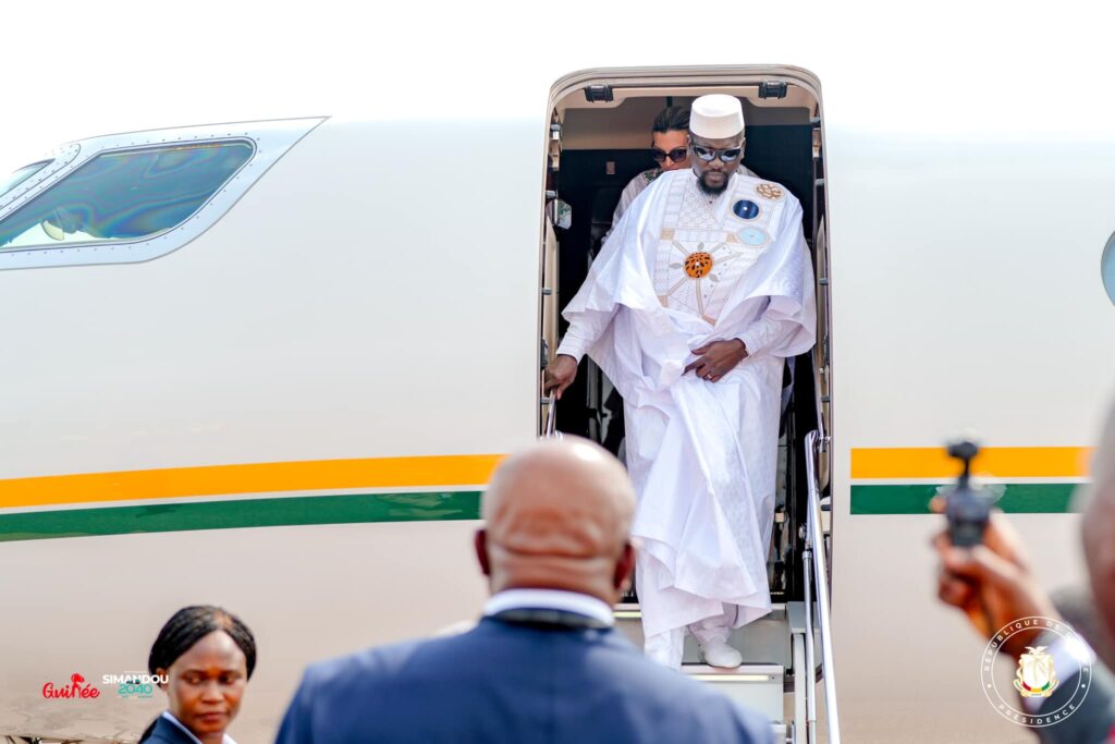 Le président Doumbouya attendu à Libreville, Rabat et Malabo
