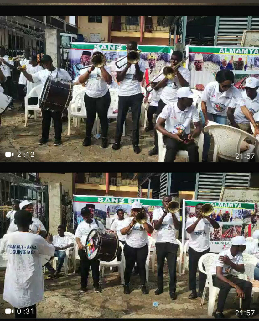 Le mouvement Wamaly Akha Laguinè Maly en meeting géant à Kaloum