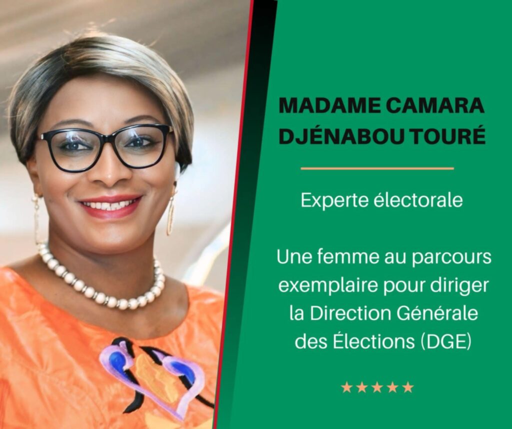 Élections : Mme Camara Djenabou Touré pour la stabilité de la Guinée…