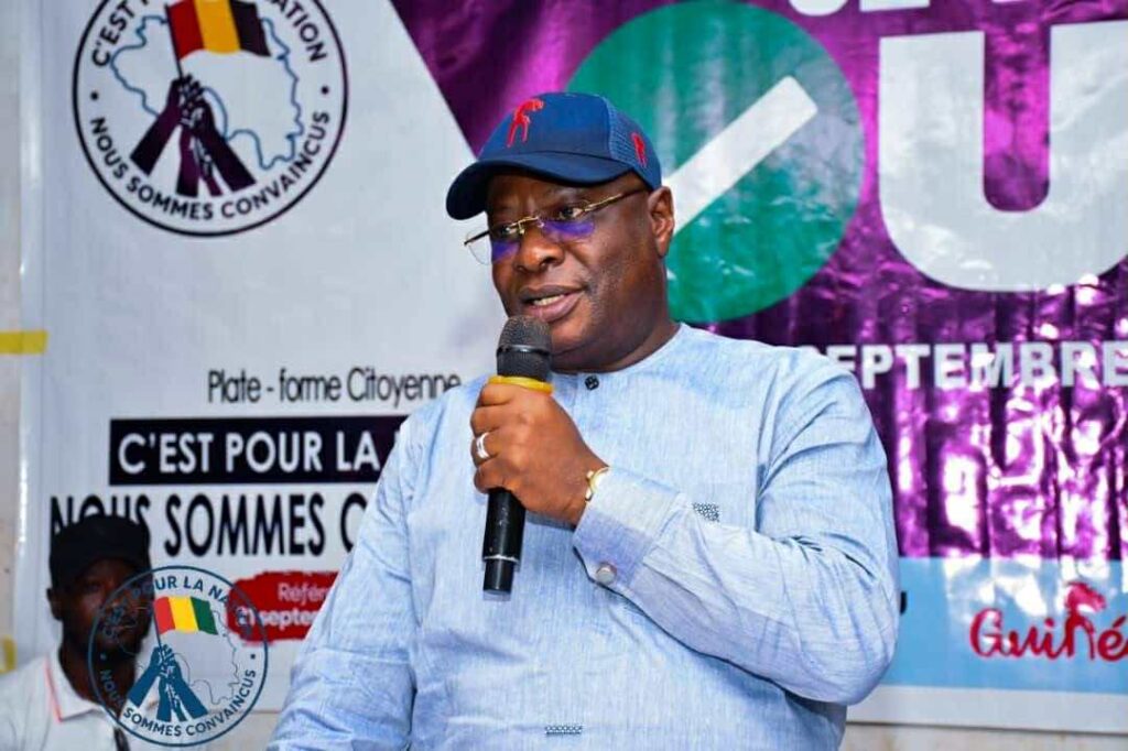 Présidentielle du 28 Décembre 2025 : Mamadouba Tos Camara favorable à la candidature du Général Mamadi Doumbouya .
