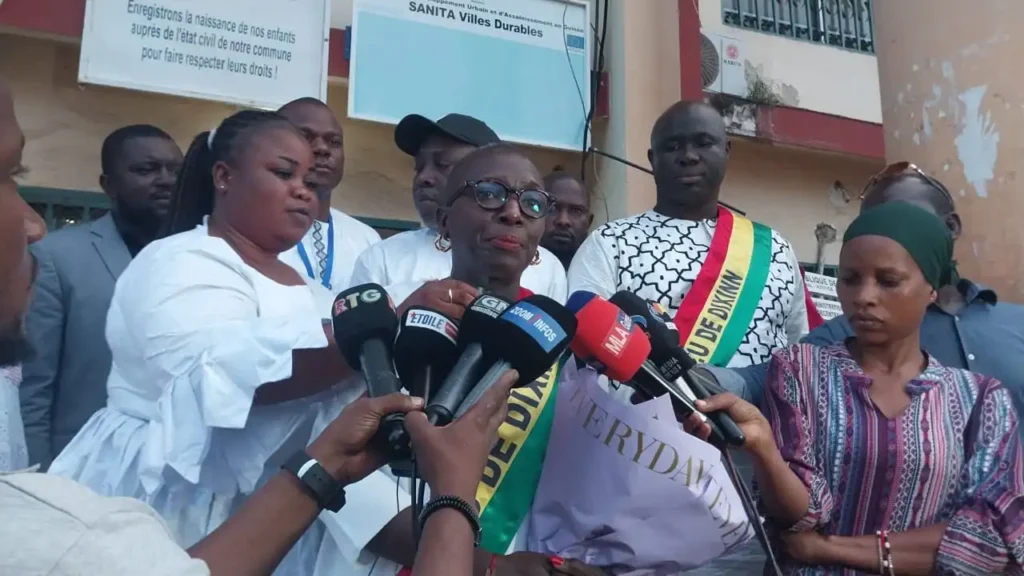 Mairie de Dixinn : Aïssata Soumah articule ses priorités autour de trois axes, dont la lutte contre l’insalubrité